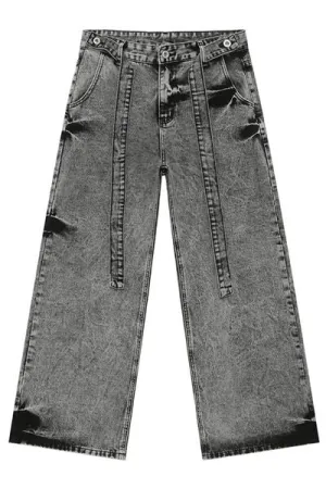 Hazel Blues® |  Wide Leg Jeans with Pockets