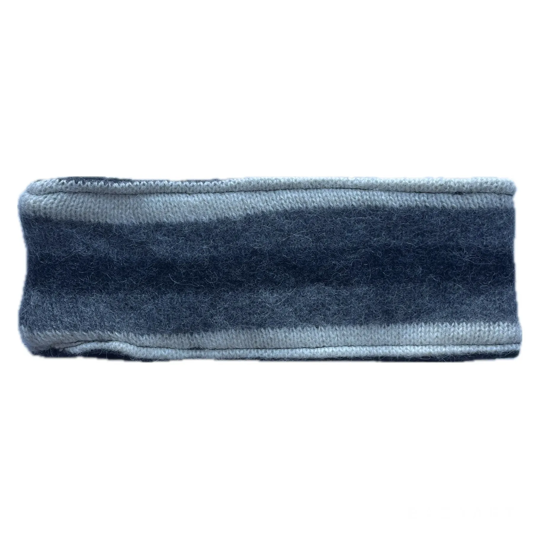Headband - Grey & Cream Stripe - 030