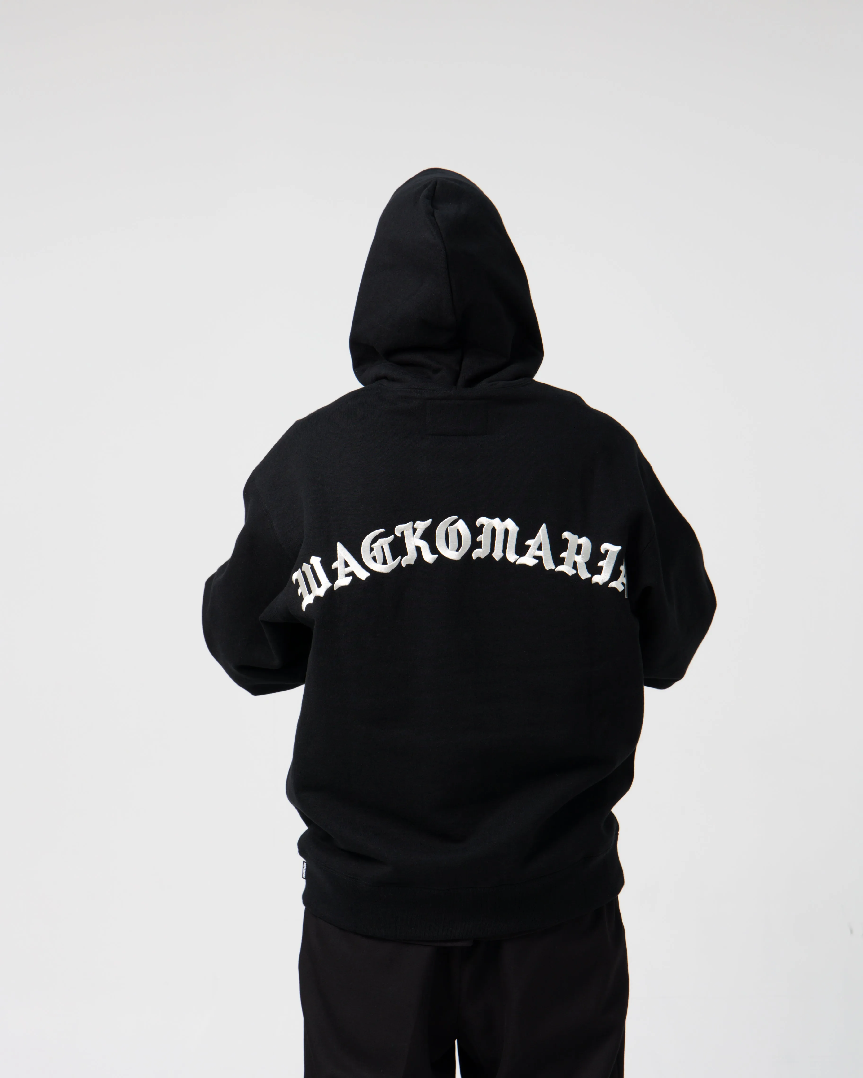 Heavy Weight Pullover Hooded Sweat | Black