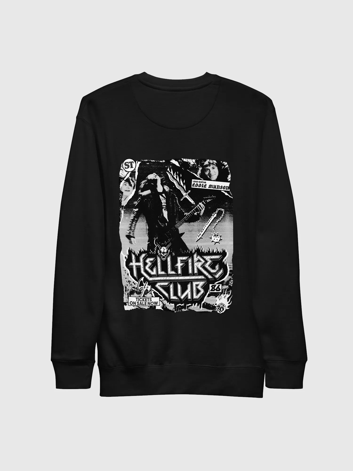 Hellfire Club Unisex Premium Sweatshirt [Black]
