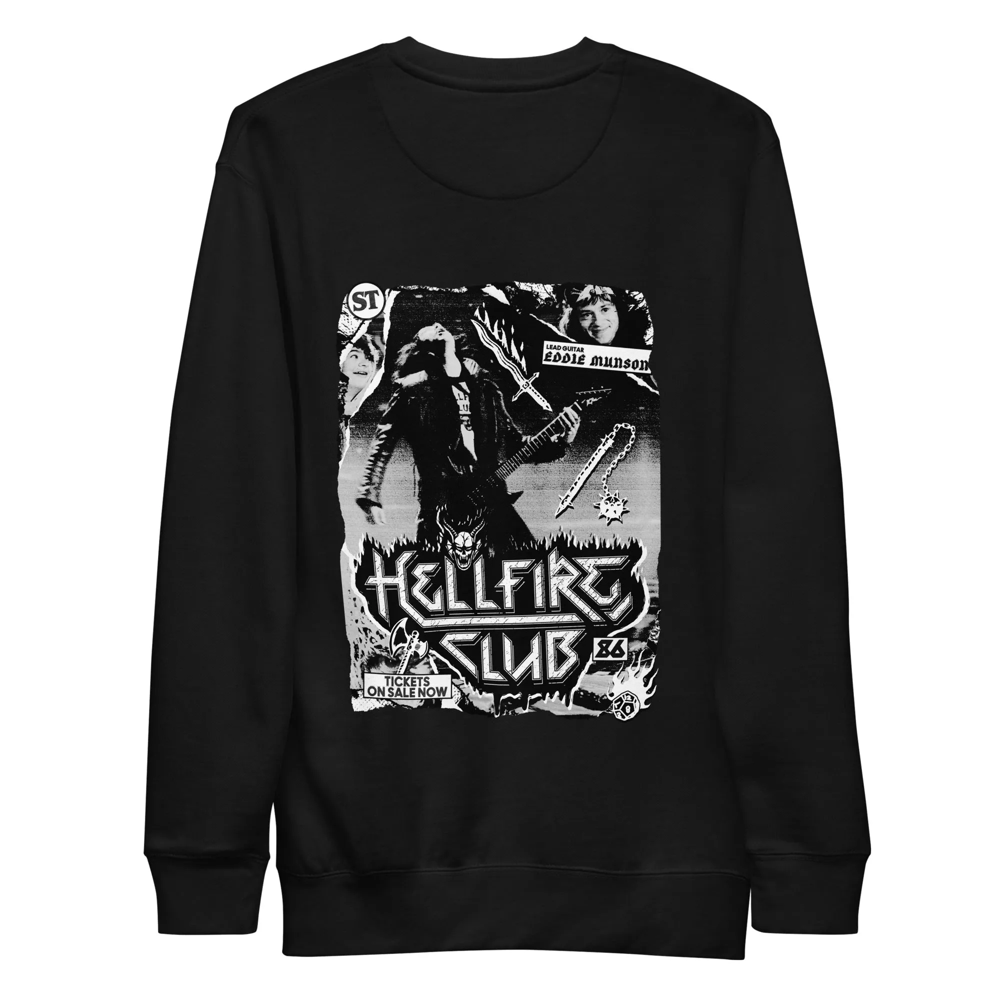 Hellfire Club Unisex Premium Sweatshirt [Black]