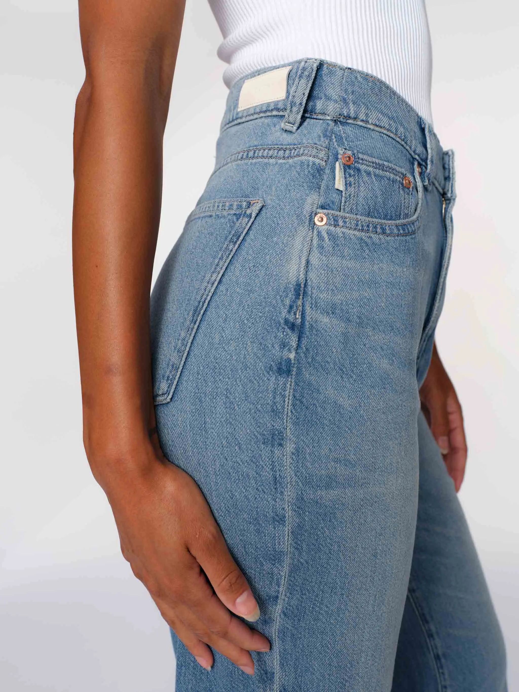 Hepburn Wide Leg | River Bank