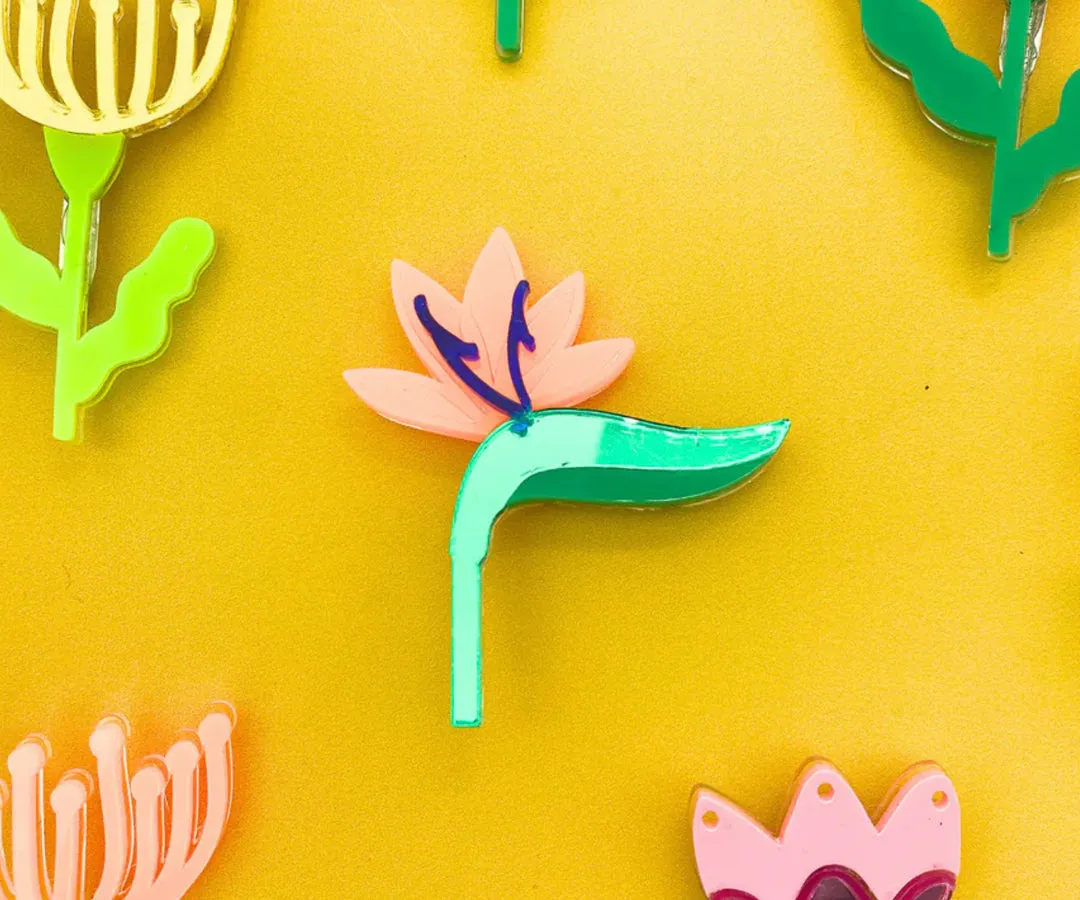 Heritage Flower Brooches