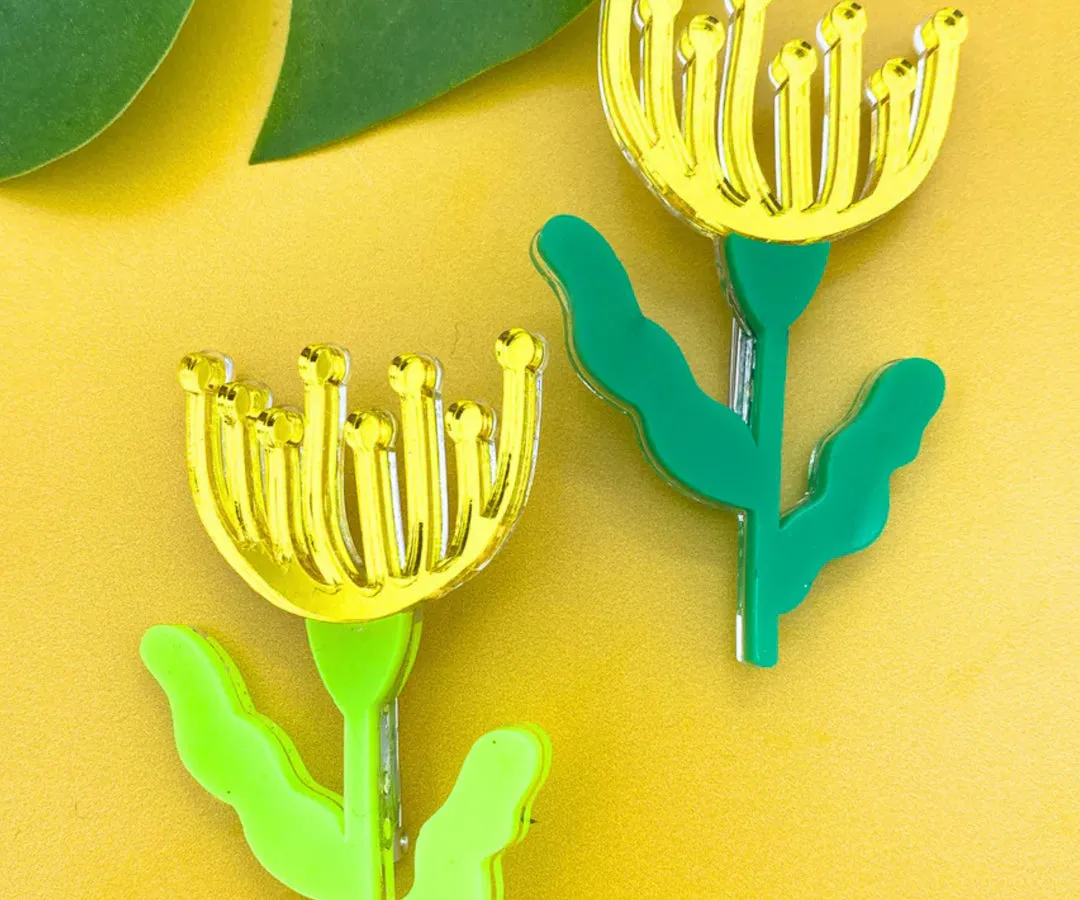 Heritage Flower Brooches