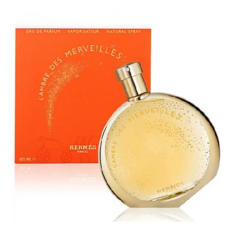 HERMES L'AMBRE DES MERVEILLES FOR UNISEX EDP 100 ml