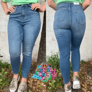 Hi-Waist Judy Blues Slim Fit Jeans