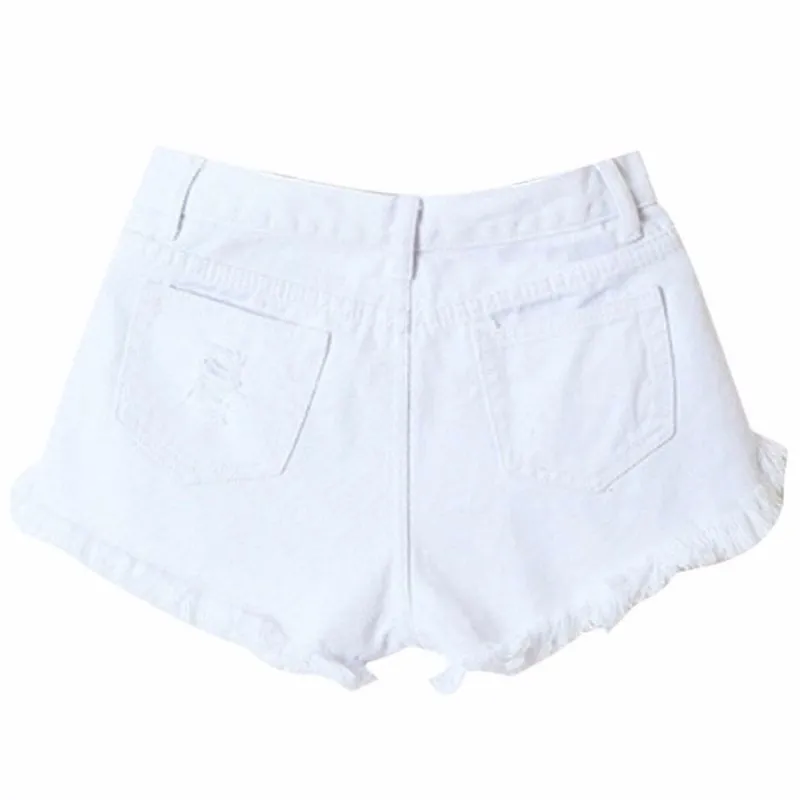 High Waist Denim Shorts Slim Fit outfit