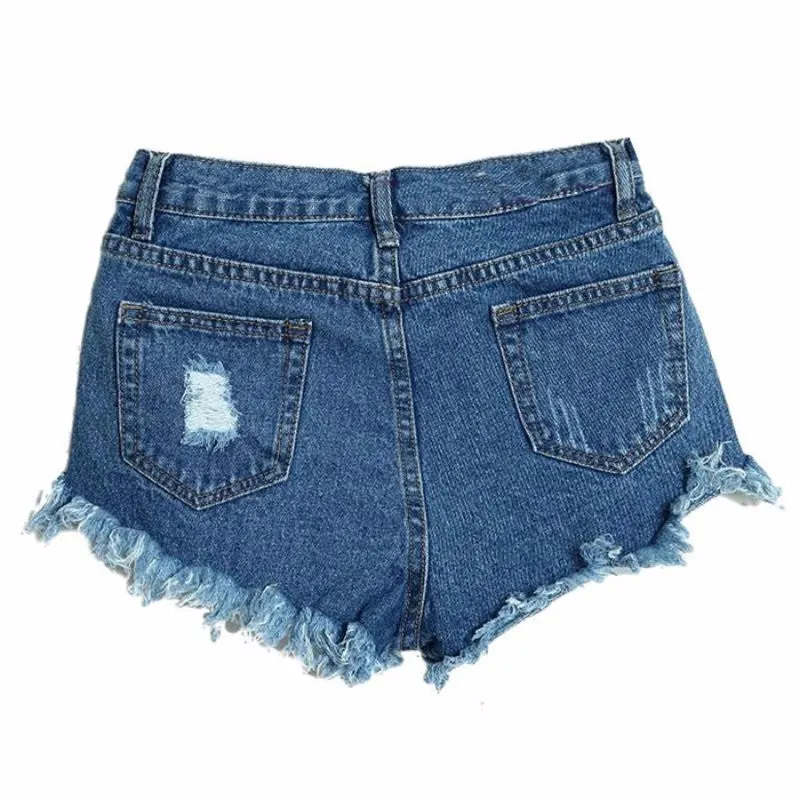 High Waist Denim Shorts Slim Fit outfit