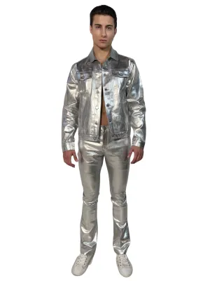 Honoré Metallic Denim Jeans