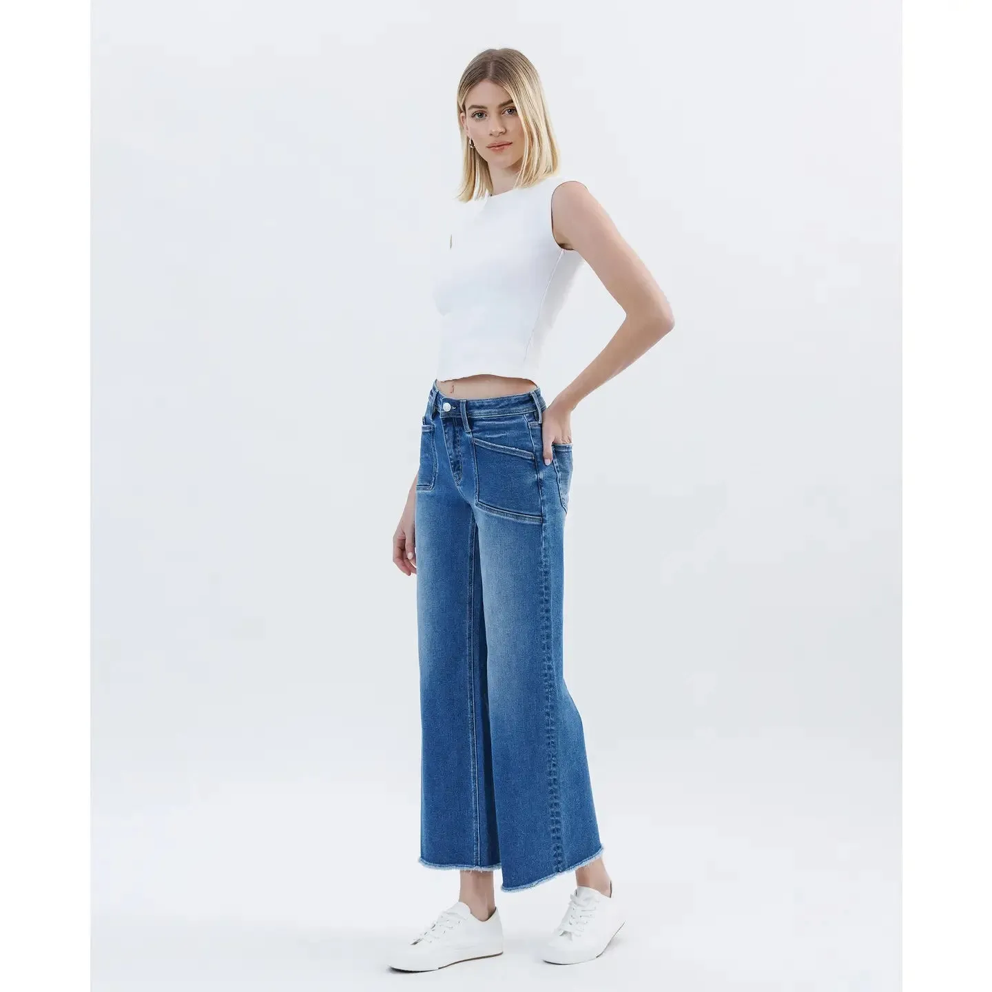 HR Crop Trouser Pocket