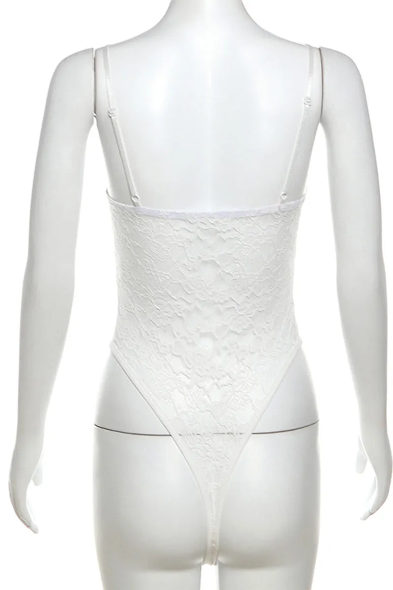 HTT1187 Intricate Lace Corset Top