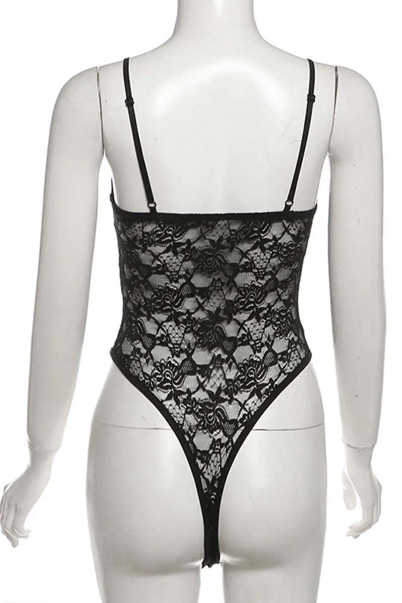 HTT1187 Intricate Lace Corset Top