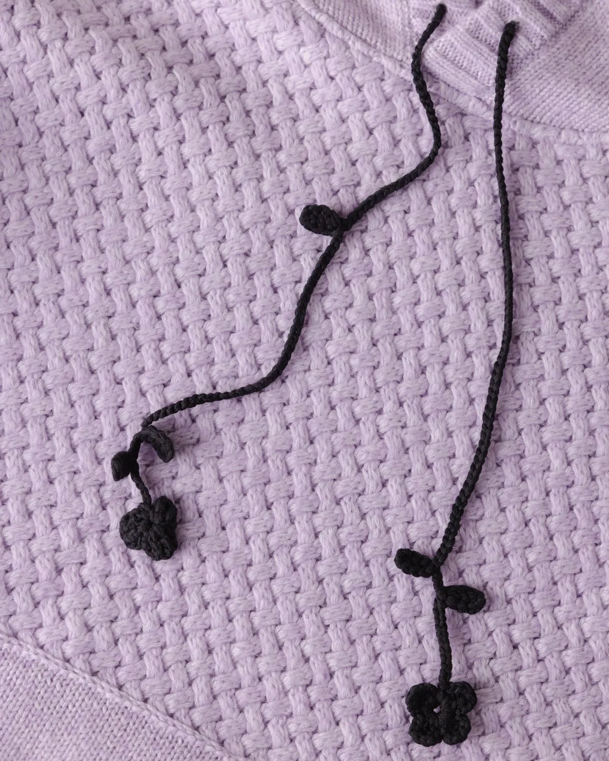 Žilvinas: Lilac Merino Wool Hoodie