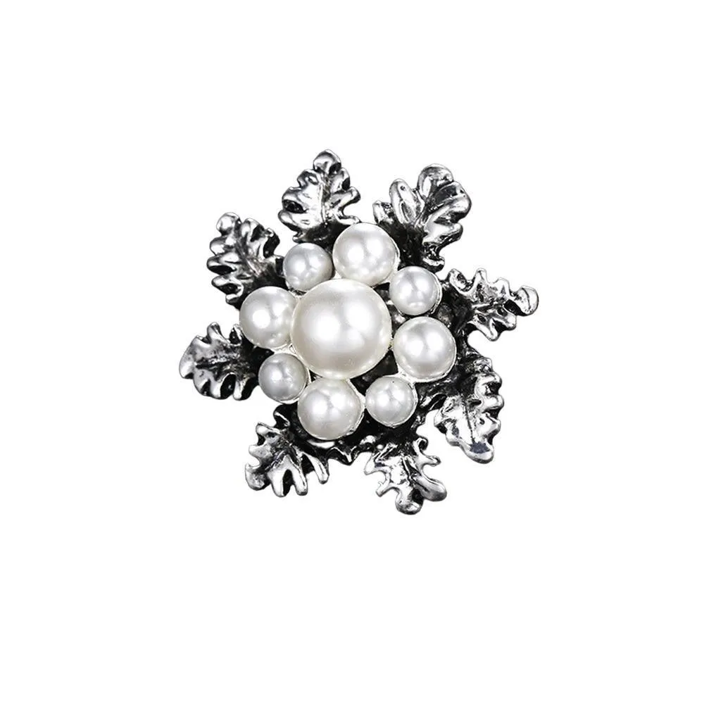 Imitation Pearl Brooch Elegant Jewelry Fashion Accessory Women Ladies Gift