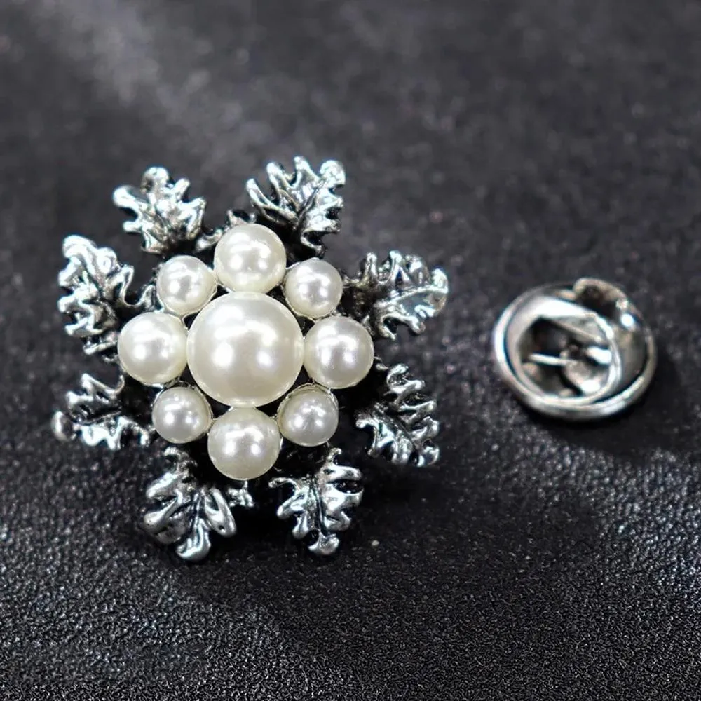 Imitation Pearl Brooch Elegant Jewelry Fashion Accessory Women Ladies Gift