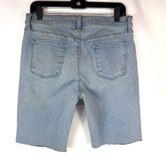J Brand high rise light blue denim cut off jean shorts - size 31