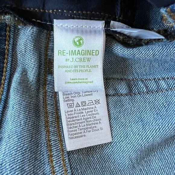 J. Crew Denim Maternity Shorts Size 32 Style BF779