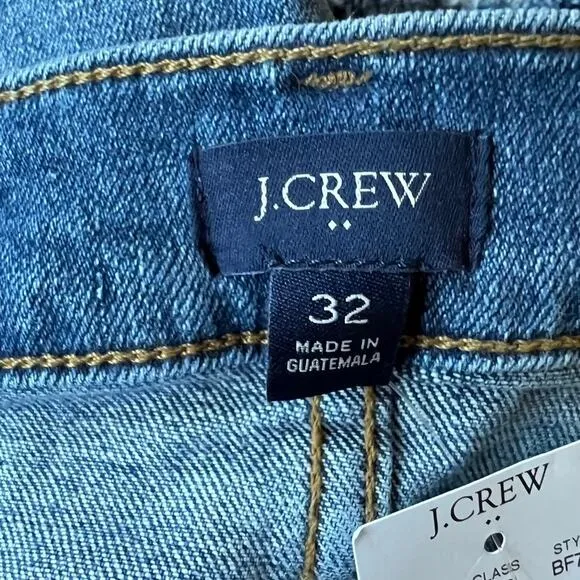 J. Crew Denim Maternity Shorts Size 32 Style BF779