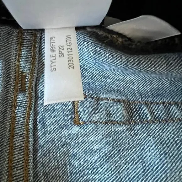 J. Crew Denim Maternity Shorts Size 32 Style BF779