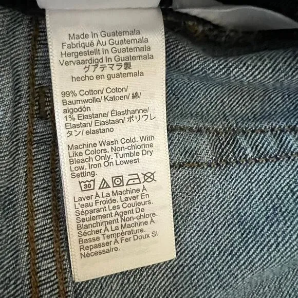 J. Crew Denim Maternity Shorts Size 32 Style BF779