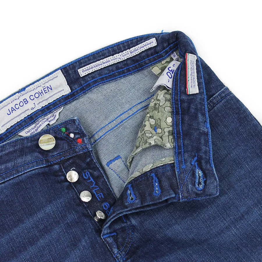 Jacob Cohen - J622 Comf Slim Fit Jeans in Blue
