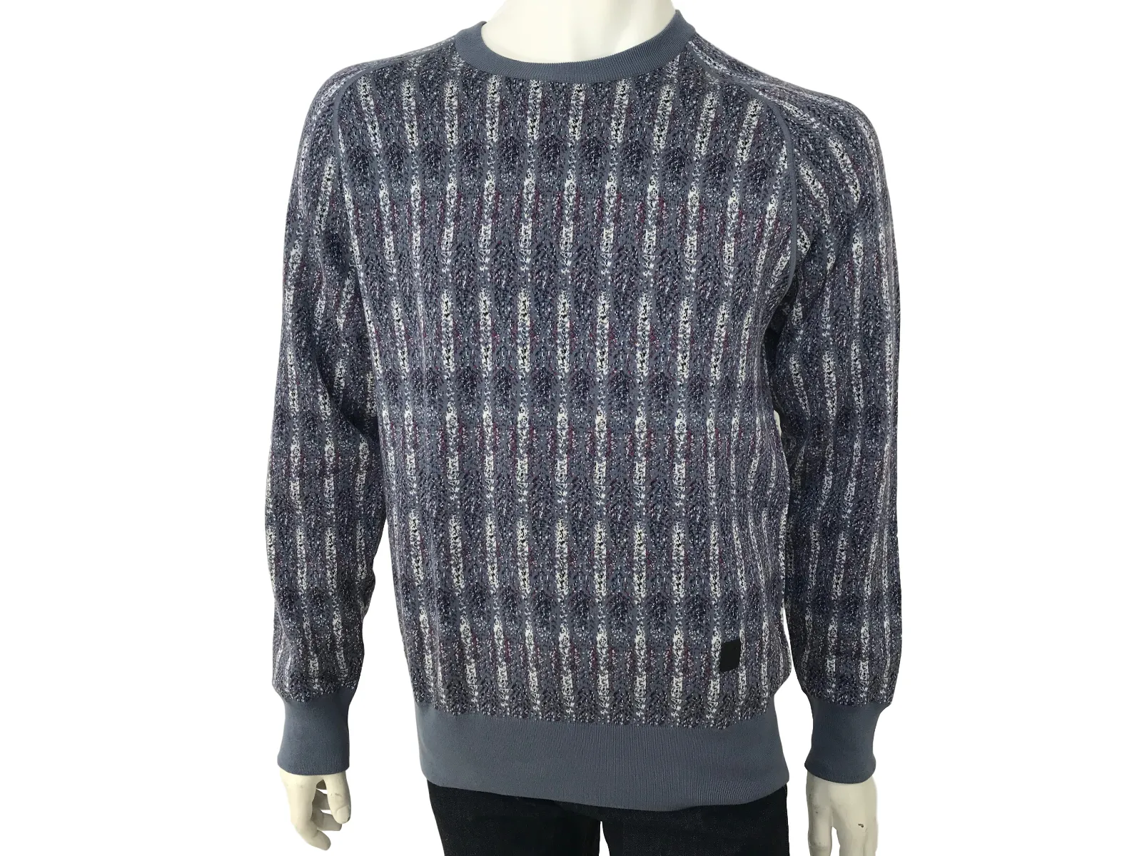 Jacquard Crewneck Sweater