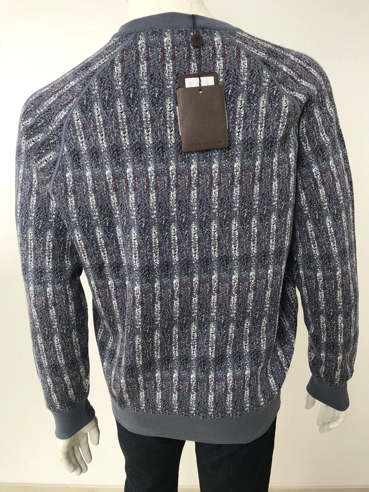 Jacquard Crewneck Sweater