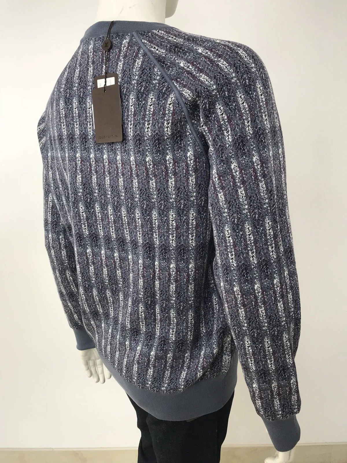 Jacquard Crewneck Sweater