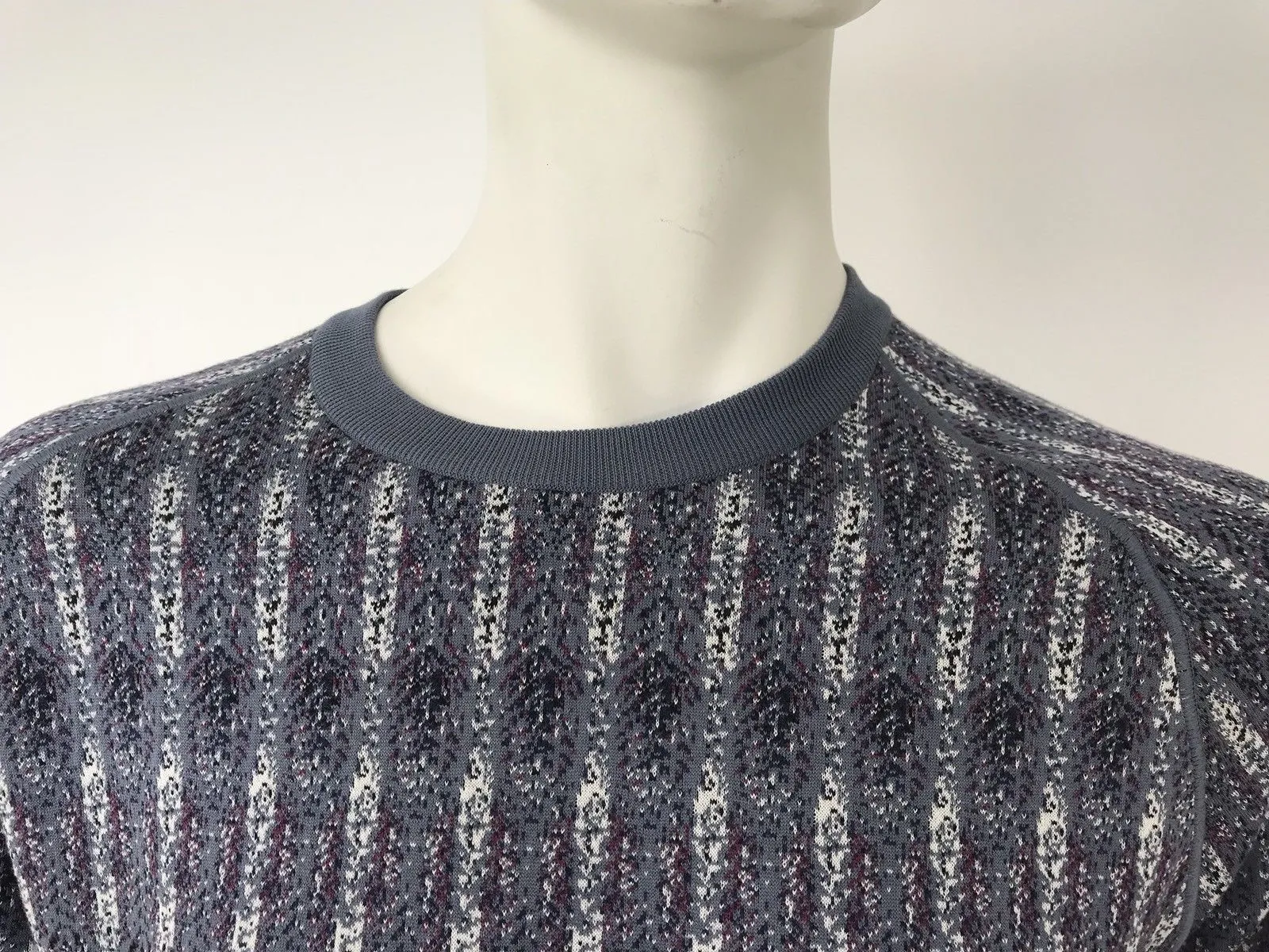 Jacquard Crewneck Sweater