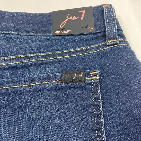Jen7 by 7 For All Mankind Denim Shorts NWT
