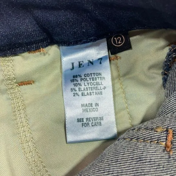 Jen7 by 7 For All Mankind Denim Shorts NWT