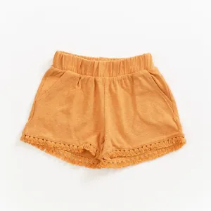 Jersey Shorts with Tassels