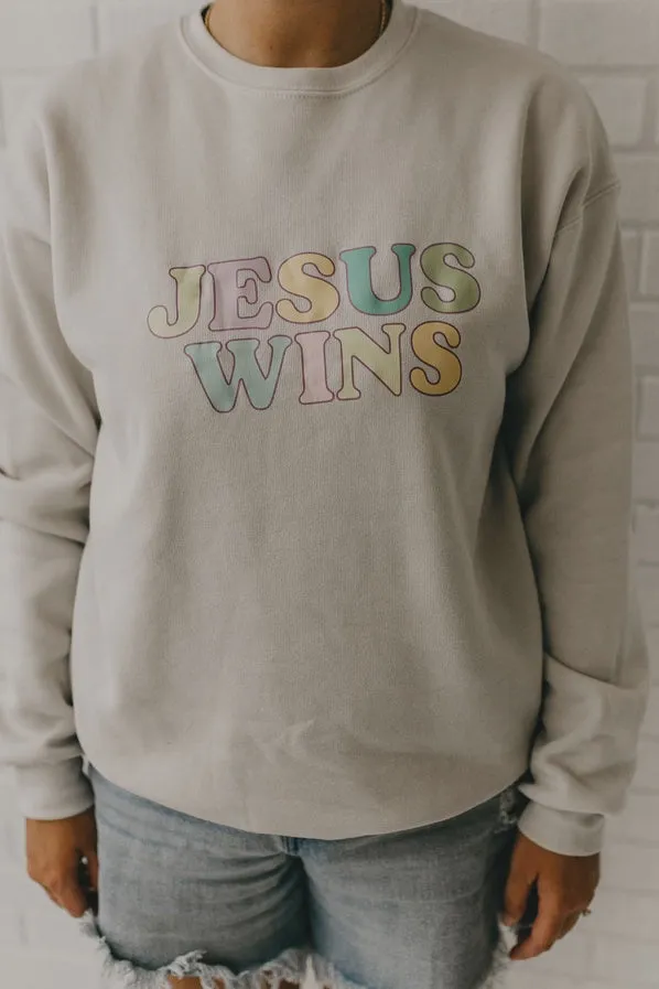 Jesus Wins Sweatshirt