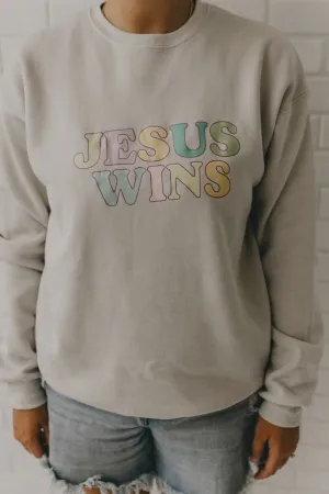 Jesus Wins Sweatshirt