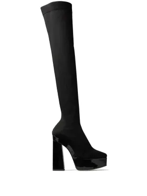 Jimmy Choo Giome 140mm over-the-knee platform boots