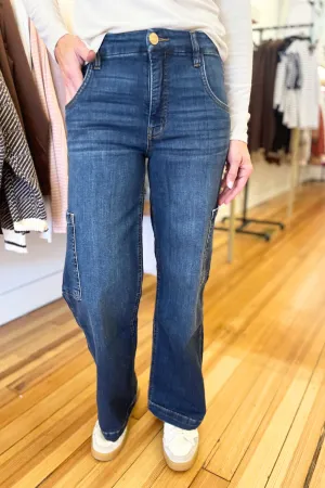 Jodi High Rise Fab Ab Wide Leg Carpenter