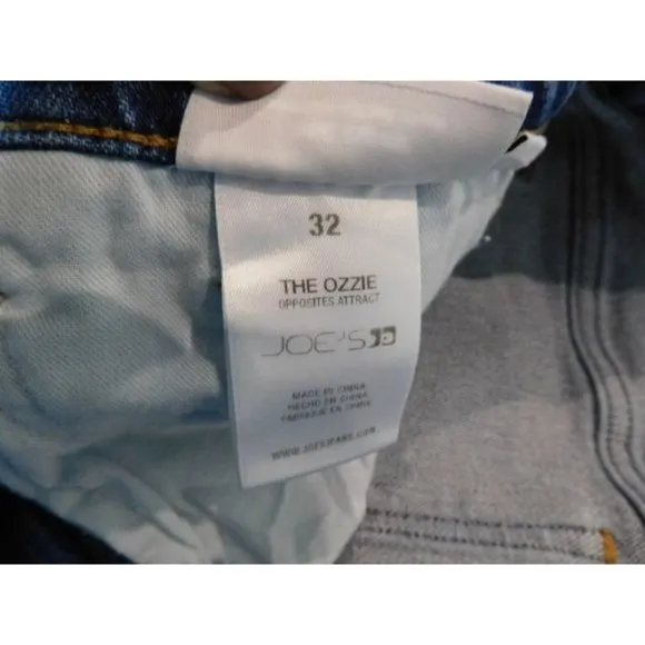 Joe's Jeans THE OZZIE Denim Cut-off Shorts size 32 Mid-rise