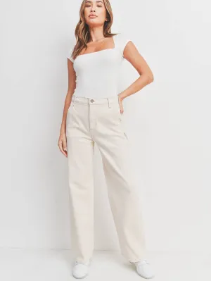 Just Black | Utility Jean {Oat}