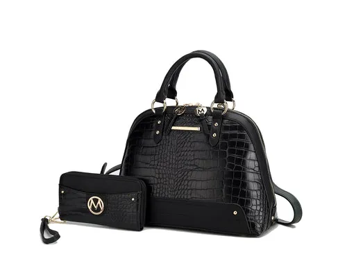 Kalyna Premium Croco Satchel Bag