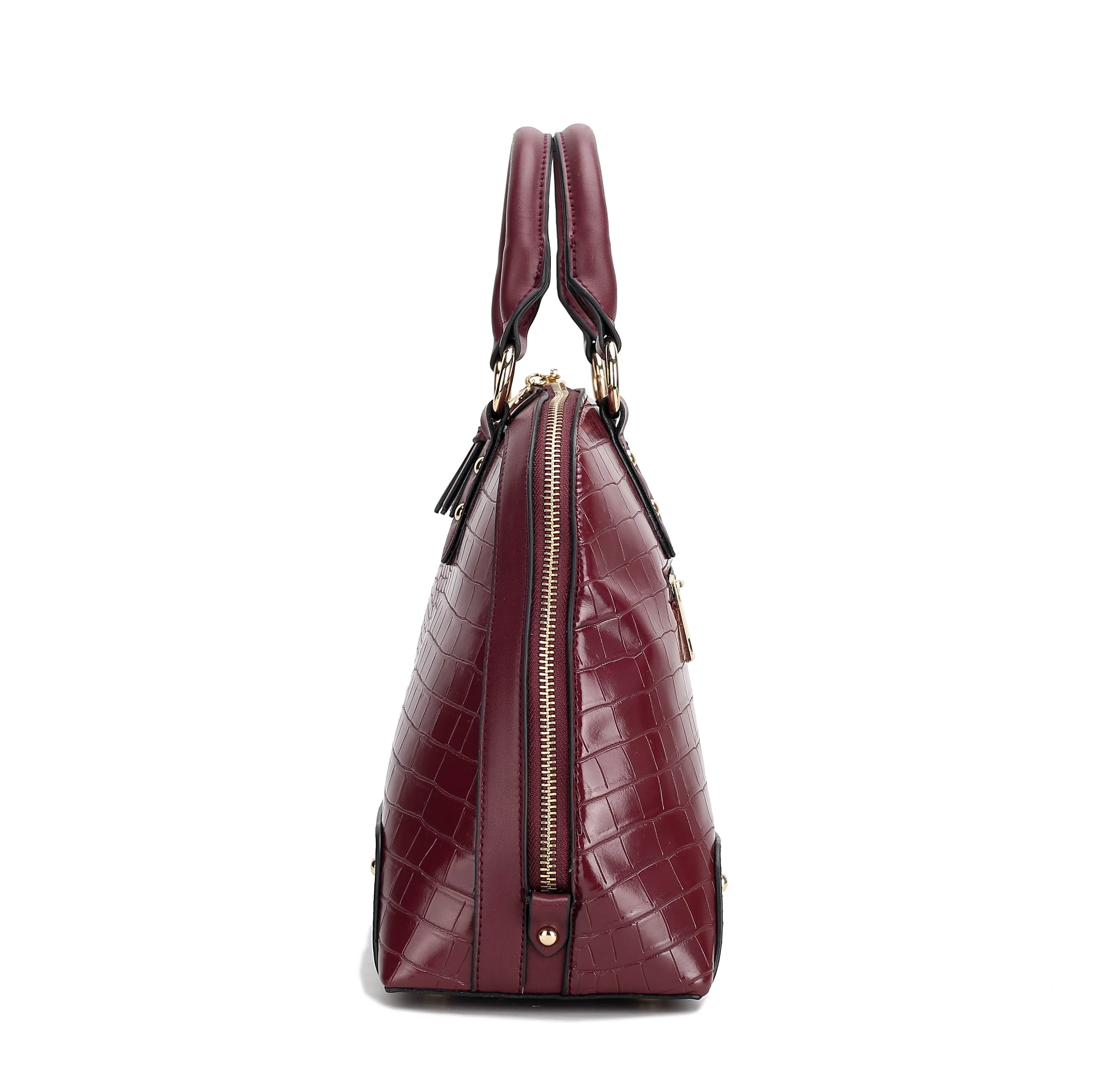 Kalyna Premium Croco Satchel Bag