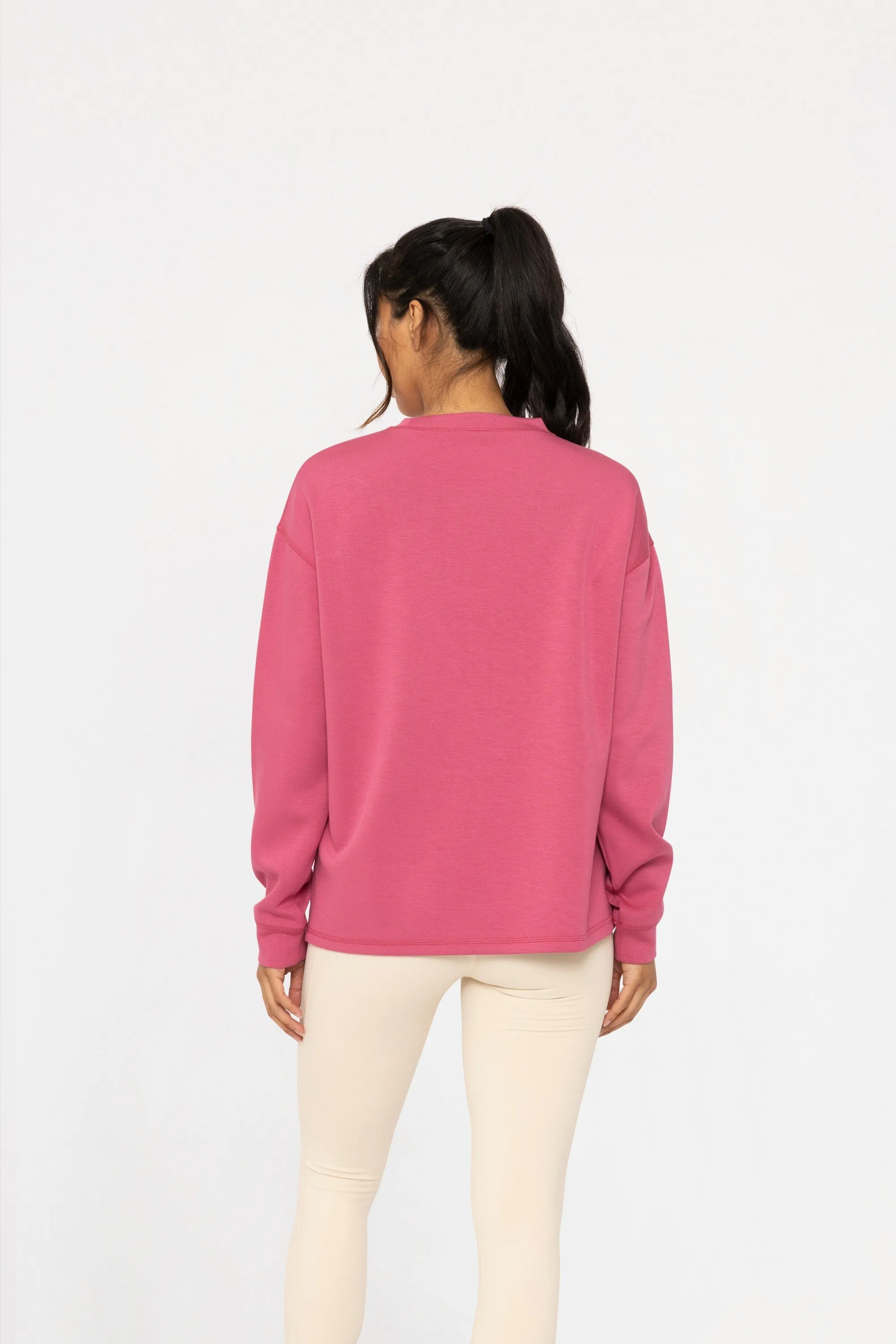 Karina- Elevated Oversized Crew Neck