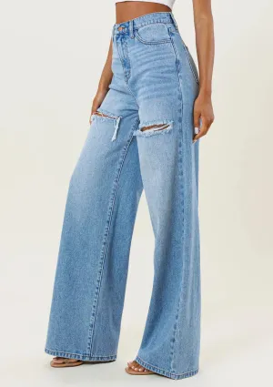Kehlani Wide Leg Jeans
