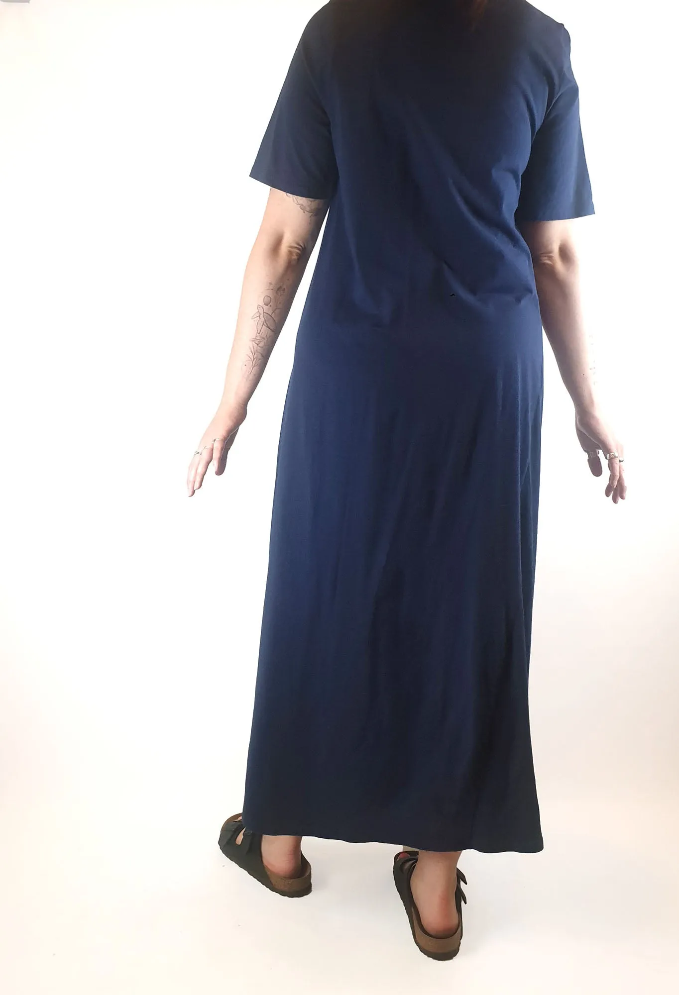 Kowtow navy tee shirt dress size M / AU 12