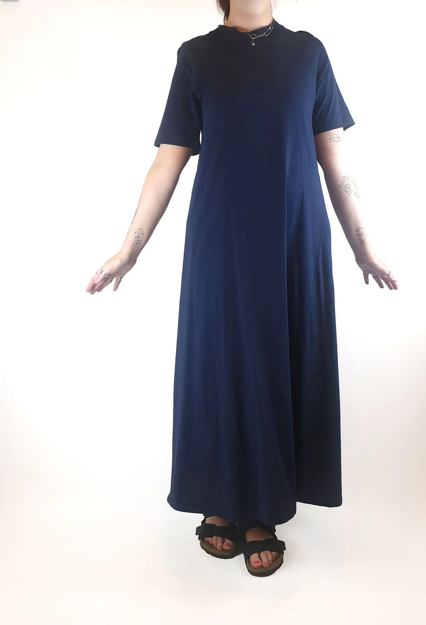 Kowtow navy tee shirt dress size M / AU 12