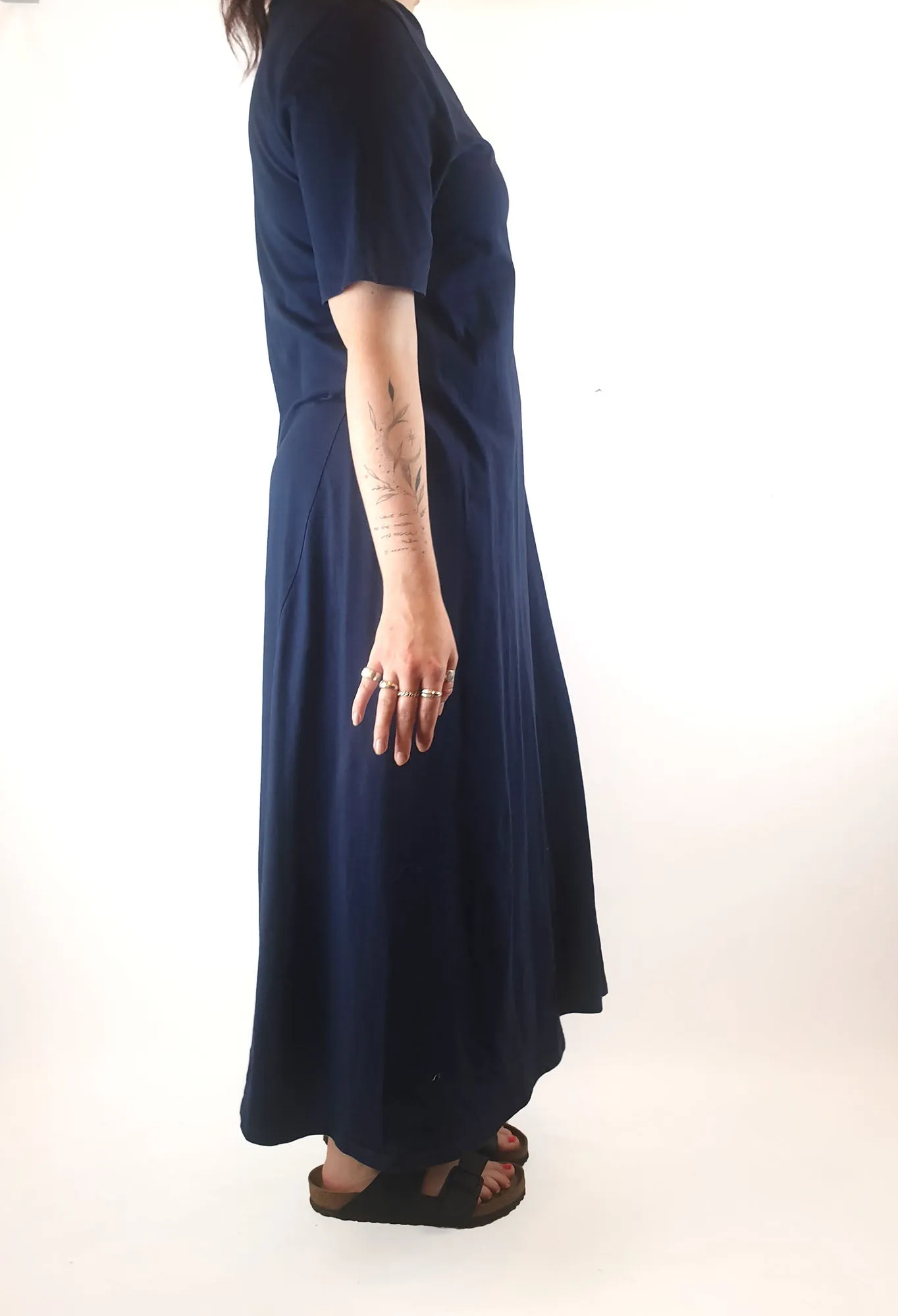 Kowtow navy tee shirt dress size M / AU 12