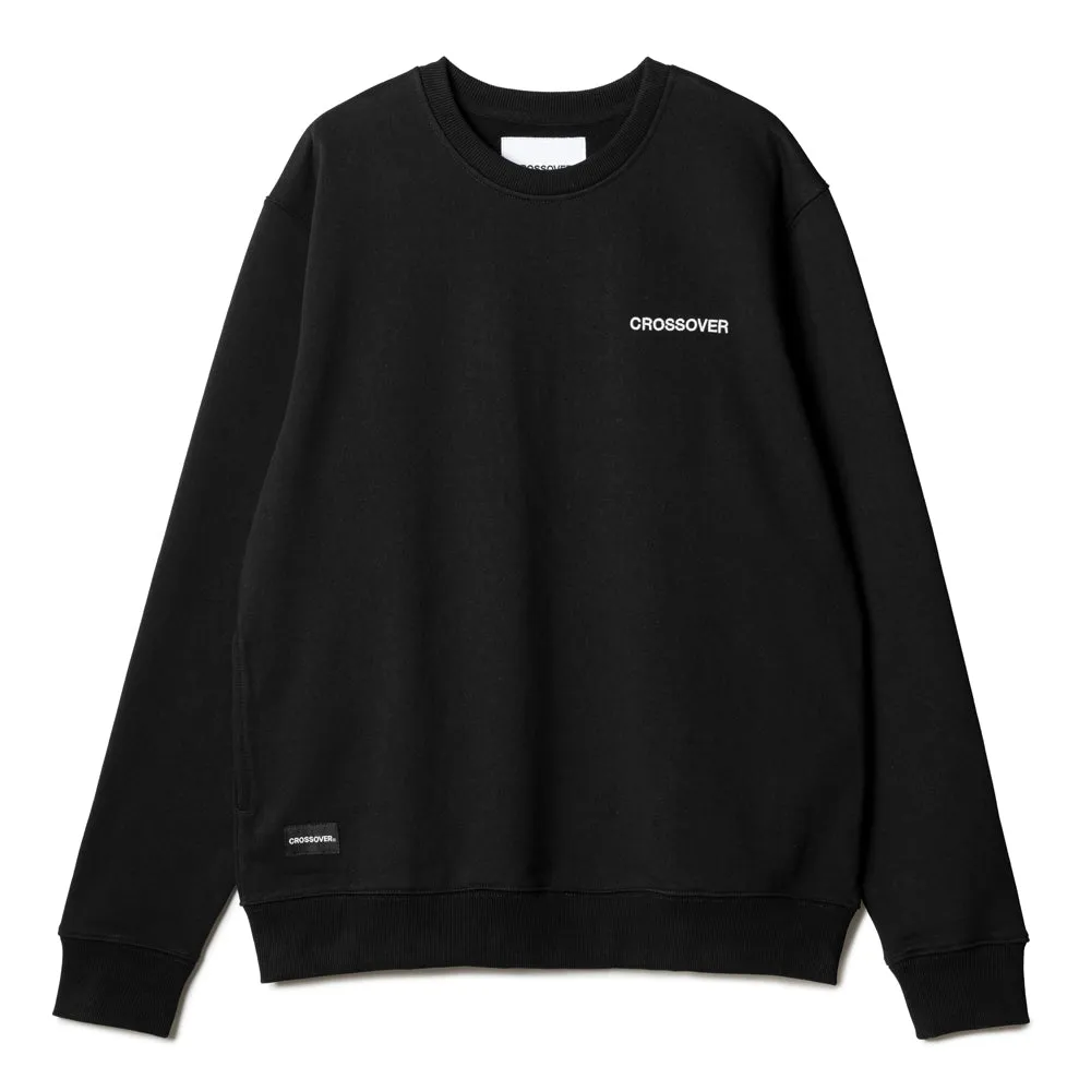 Kuala Lumpur L/S Crewneck Sweater | Black