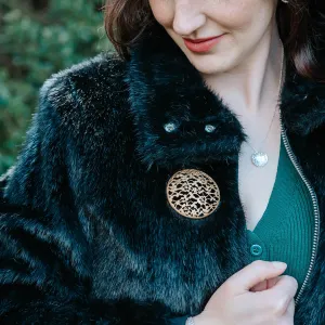 Lace Detail Brooch