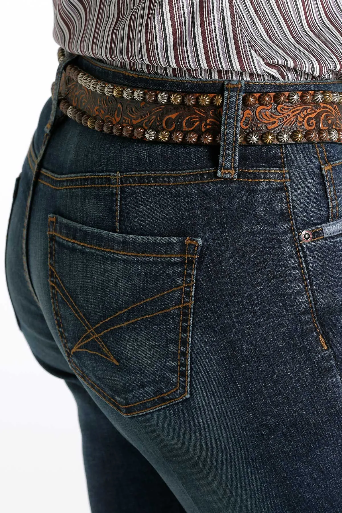 LADIES LYNDEN STRETCH CINCH TROUSER JEAN