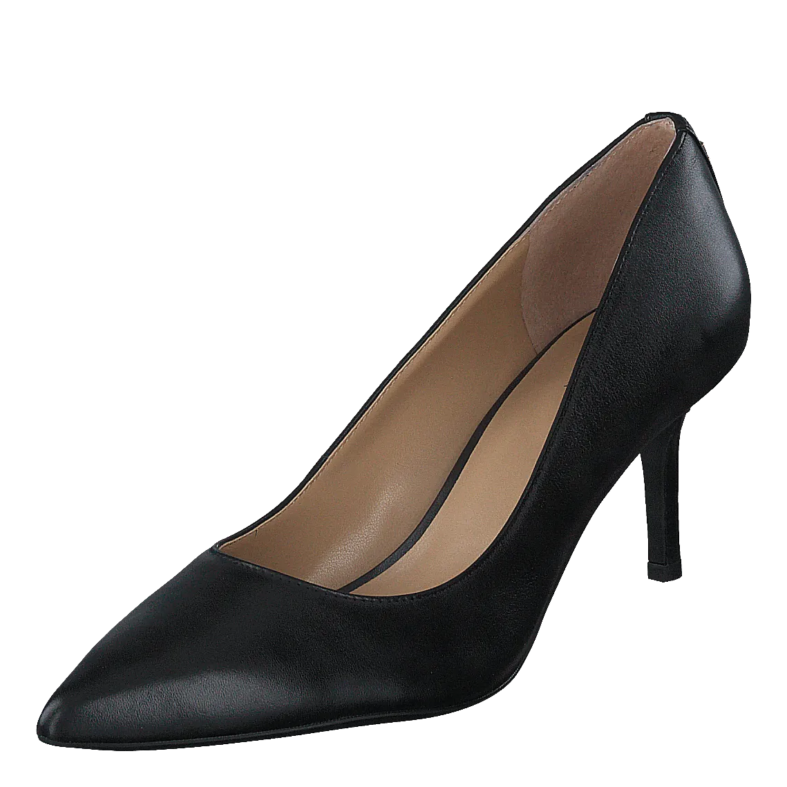 Lanette Leather Pump Black