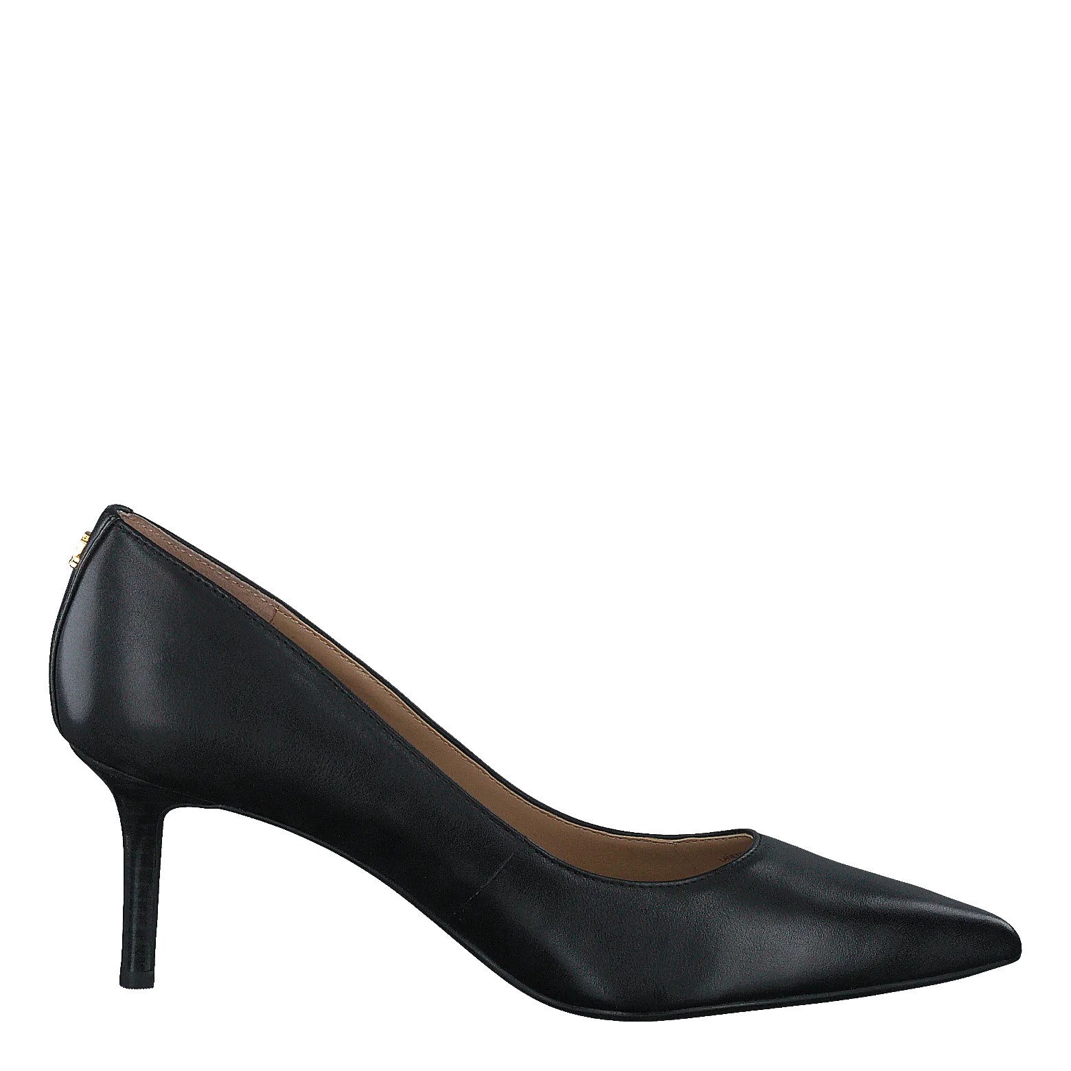 Lanette Leather Pump Black